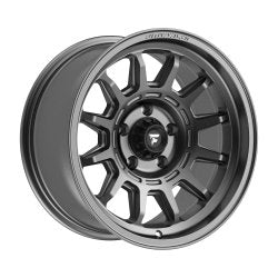 17x8.5 Fittipaldi Offroad FT102A Silver Wheel 5x5 (0mm)
