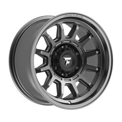 17x8.5 Fittipaldi Offroad FT102A Silver Wheel 6x5.5 (0mm)