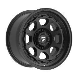 17x8.5 Fittipaldi Offroad FT103SB Black Wheel 6x5.5 (0mm)