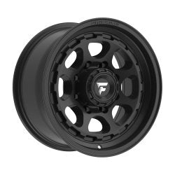 17x8.5 Fittipaldi Offroad FT103SB Black Wheel 8x6.5 (0mm)