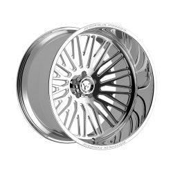 24x10 Fittipaldi FTF505P Polished FORGED RIGHT DIRECTIONAL Wheel 4x137 (-25mm)