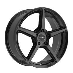 17x7.5 Motiv 433B Blade Black Wheel 5x108 (40mm)