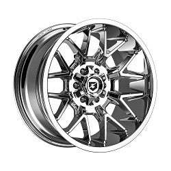 20x10 Gear Off Road 768C Chrome Wheel 8x170 (-19mm)