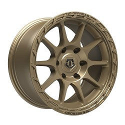 17x9 TIS 563BZ Bright Satin Bronze Wheel 5x5 (-12mm)