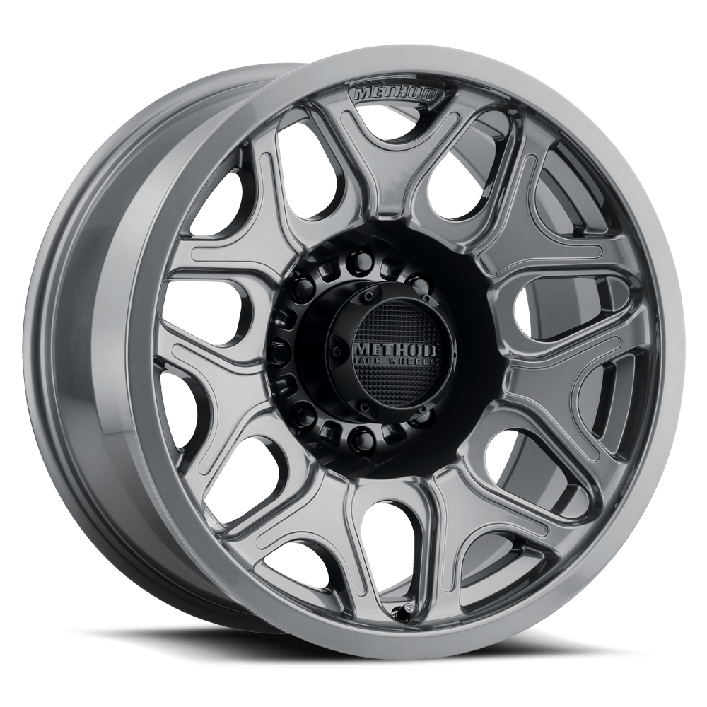 20x10 Method MR322 Gloss Titanium Wheel 8x180 (-18mm)