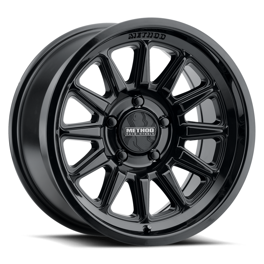 17x9 Method MR323 Gloss Black Wheel 5x4.5 (-38mm)