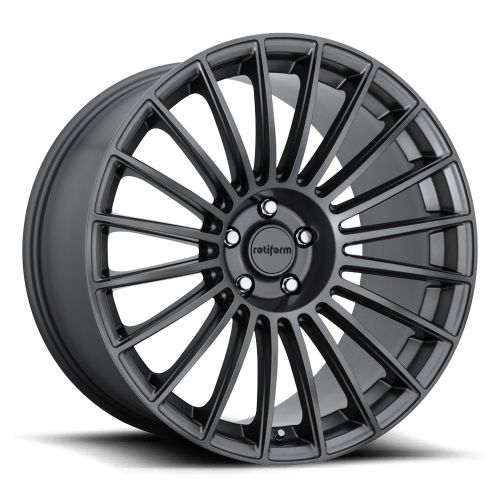 18x8.5 R154 Rotiform BUC Matte Anthracite Wheel 5x112 (30mm)