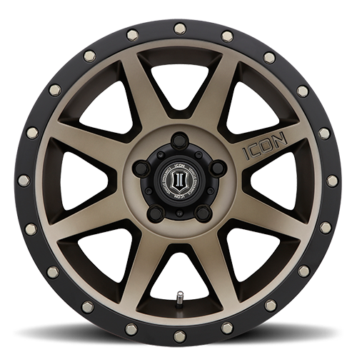 18x9 Icon Alloys Rebound Bronze Wheel 5x150 (25mm)