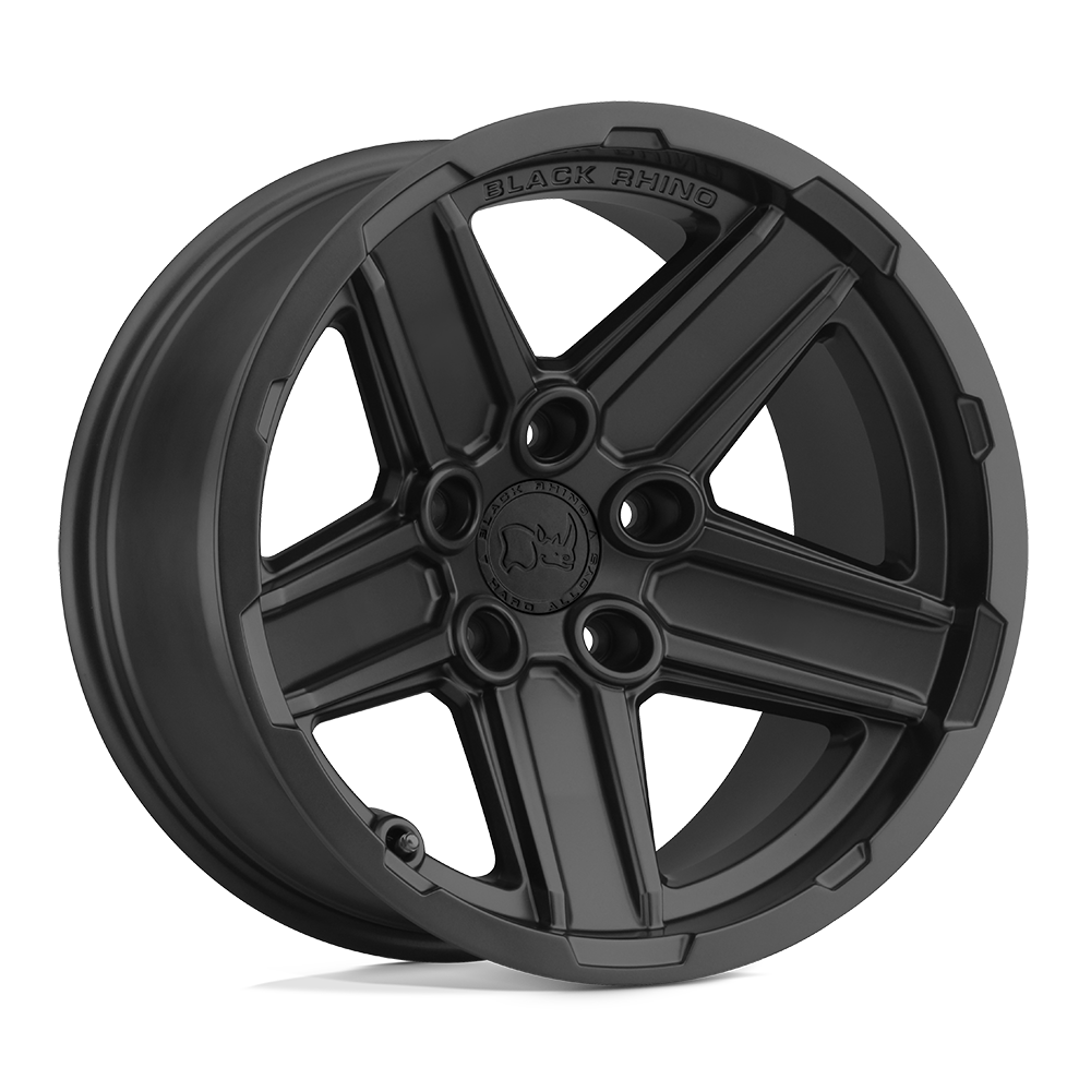 17x9.5 Black Rhino RECON MATTE BLACK Wheel 5x5 (-32mm)