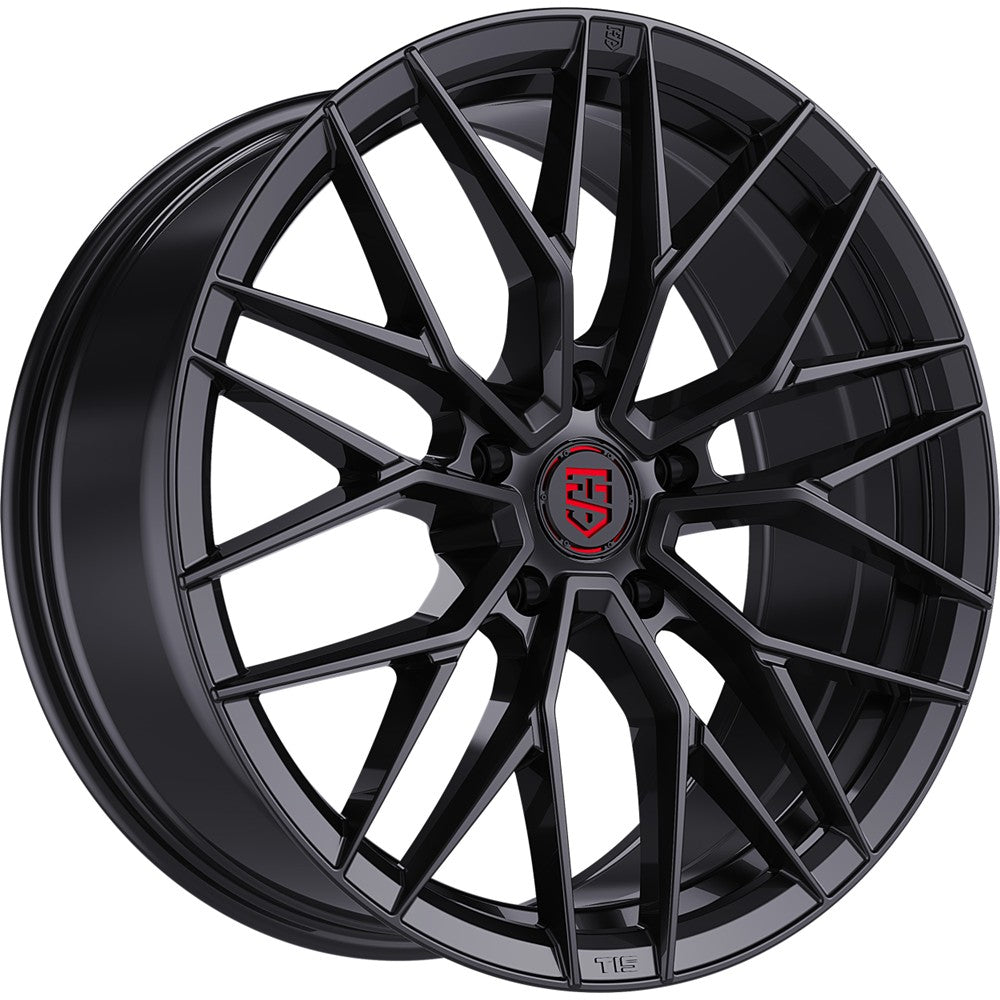 19x8.5 TIS Motorsports 505B Gloss Black Wheel 5x112 (35mm)
