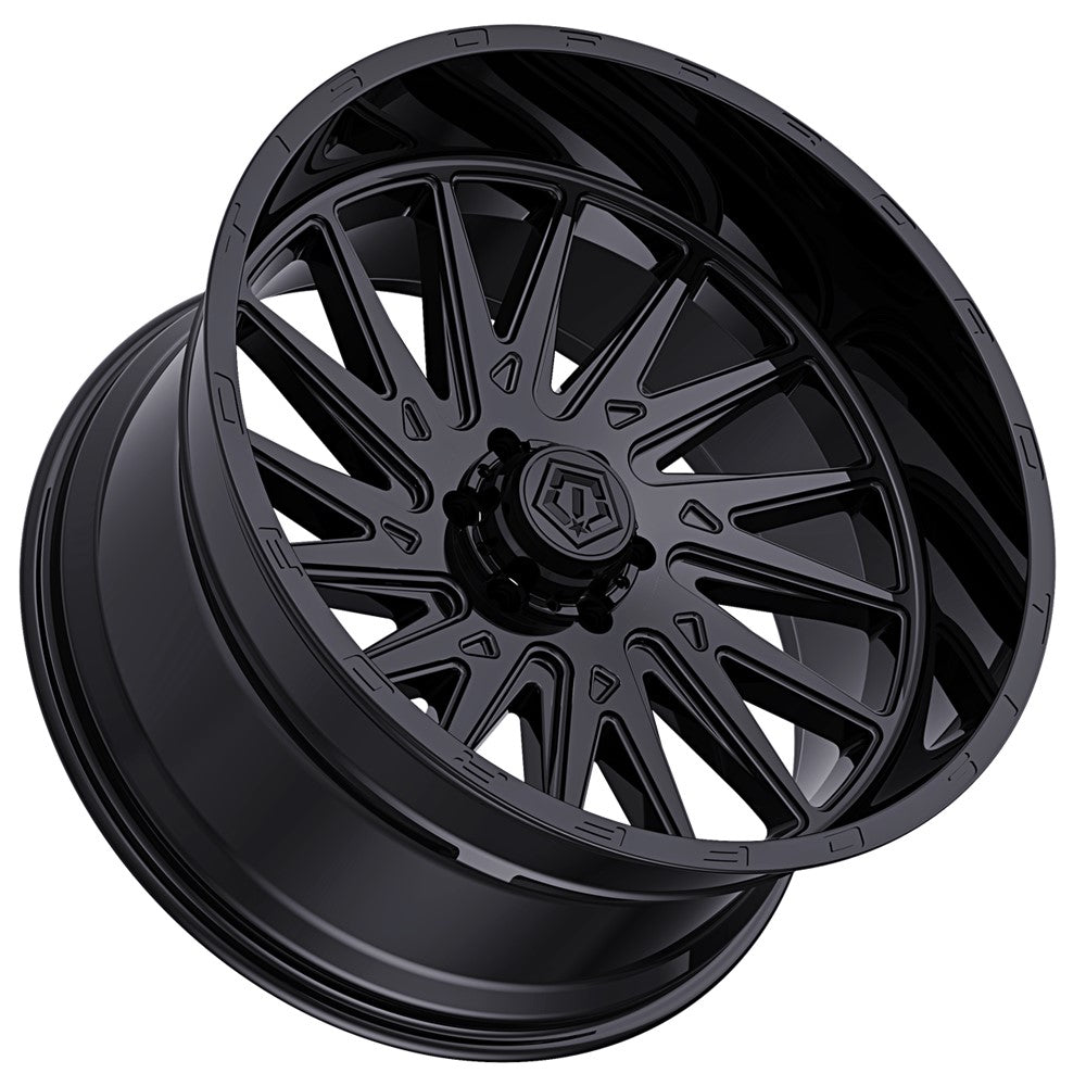20x12 TIS 547B Gloss Black Wheel 5x4.5/5x5 (-44mm)
