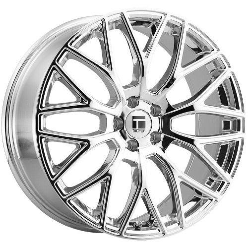 20x8.5 Touren TR76 Chrome Wheel 5x108 (35mm)
