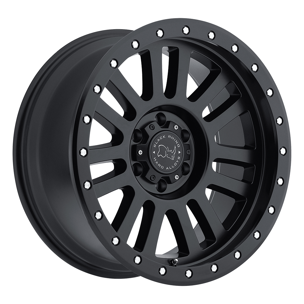 18x9 Black Rhino EL CAJON MATTE BLACK Wheel 8x170 (-12mm)