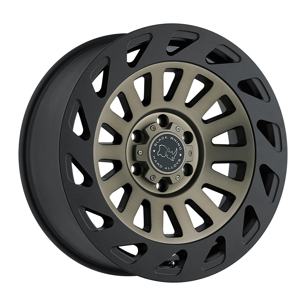 20x9 Black Rhino MADNESS DK TINT MACH FACE W/ MATTE BLK LIP Wheel 5x5.5 (0mm)