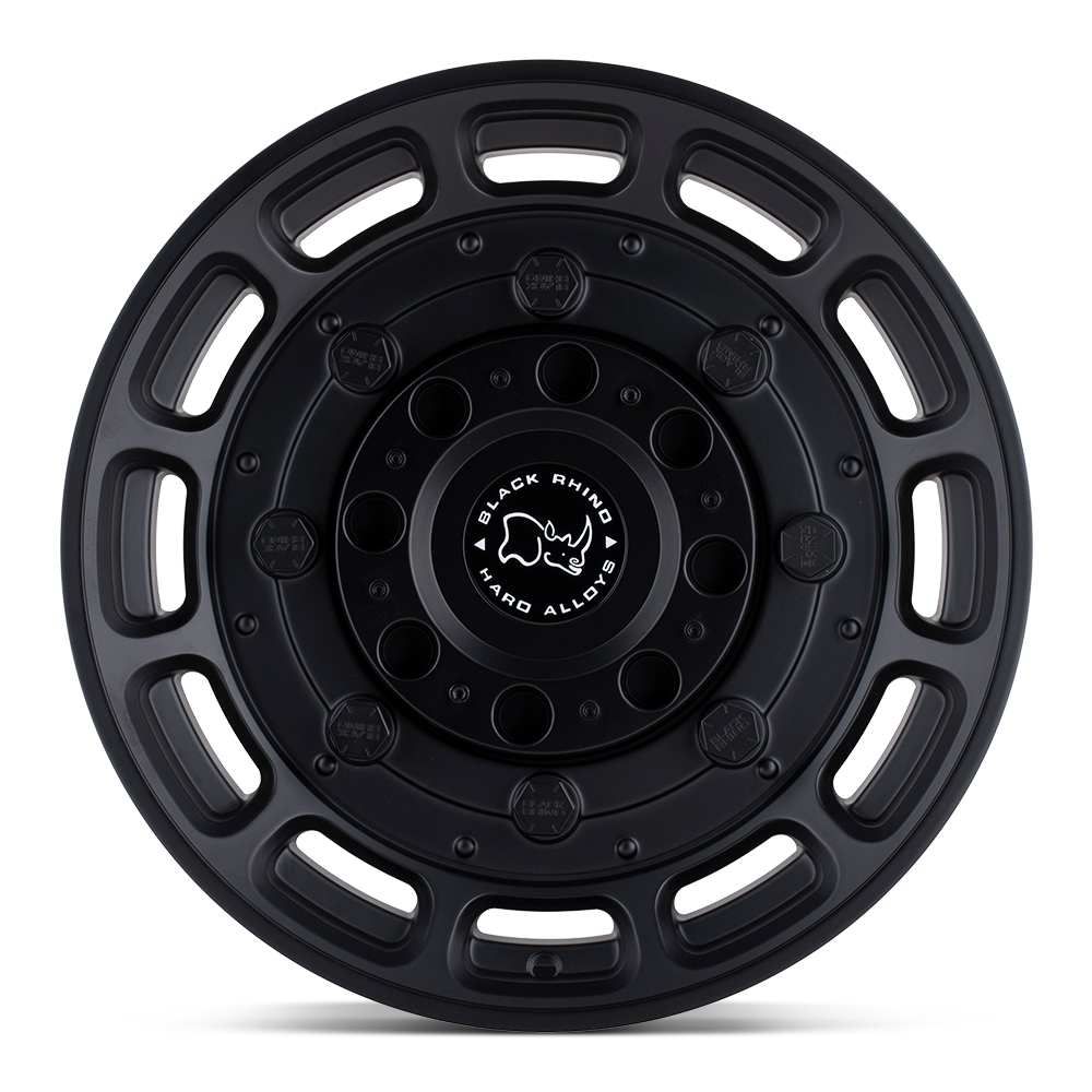 20x9.5 Black Rhino Warthog Matte Black Wheel 6x5.5 (-18mm)
