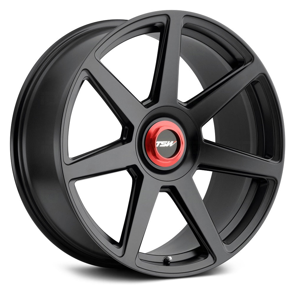 20x10.5 TSW EVO-T MATTE BLACK Wheel 5x120 (42mm)