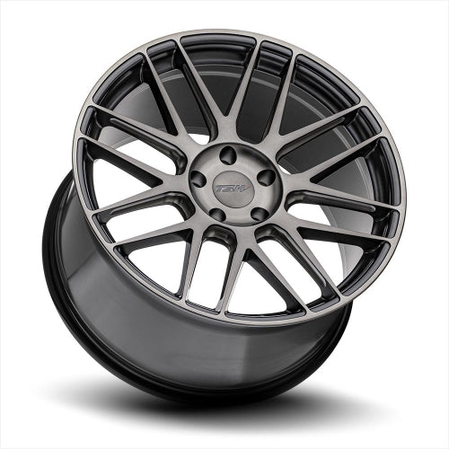 20x9 TSW NORD SEMI GLOSS BLACK MILLED-MACH DARK TINT FACE Wheel 5x4.5 (35mm)