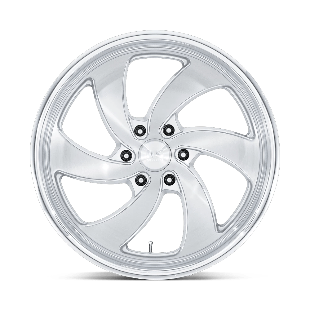 22x9 US Mags U134 Desperado Silver Brushed LEFT Wheel 6x5.5 (25mm)