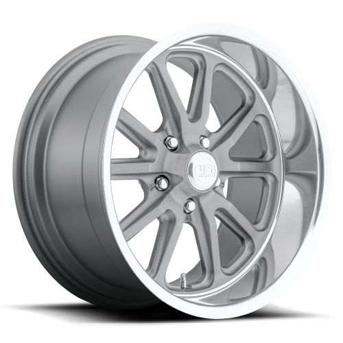 20x8.5 US Mags U111 Rambler Matte Gunmetal Wheel 5x120 (32mm)