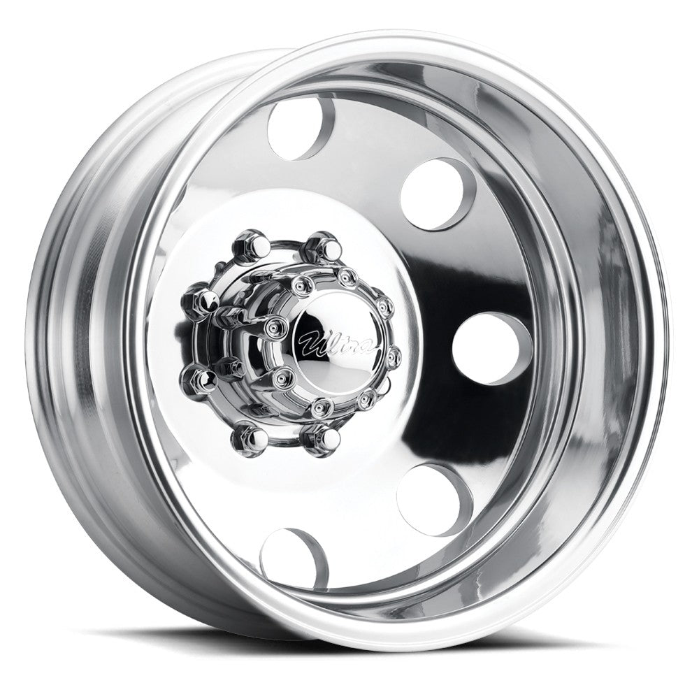 17x6.5 Ultra 002RP Modular Polished DUALLY REAR Wheel 8x210 (-140mm)