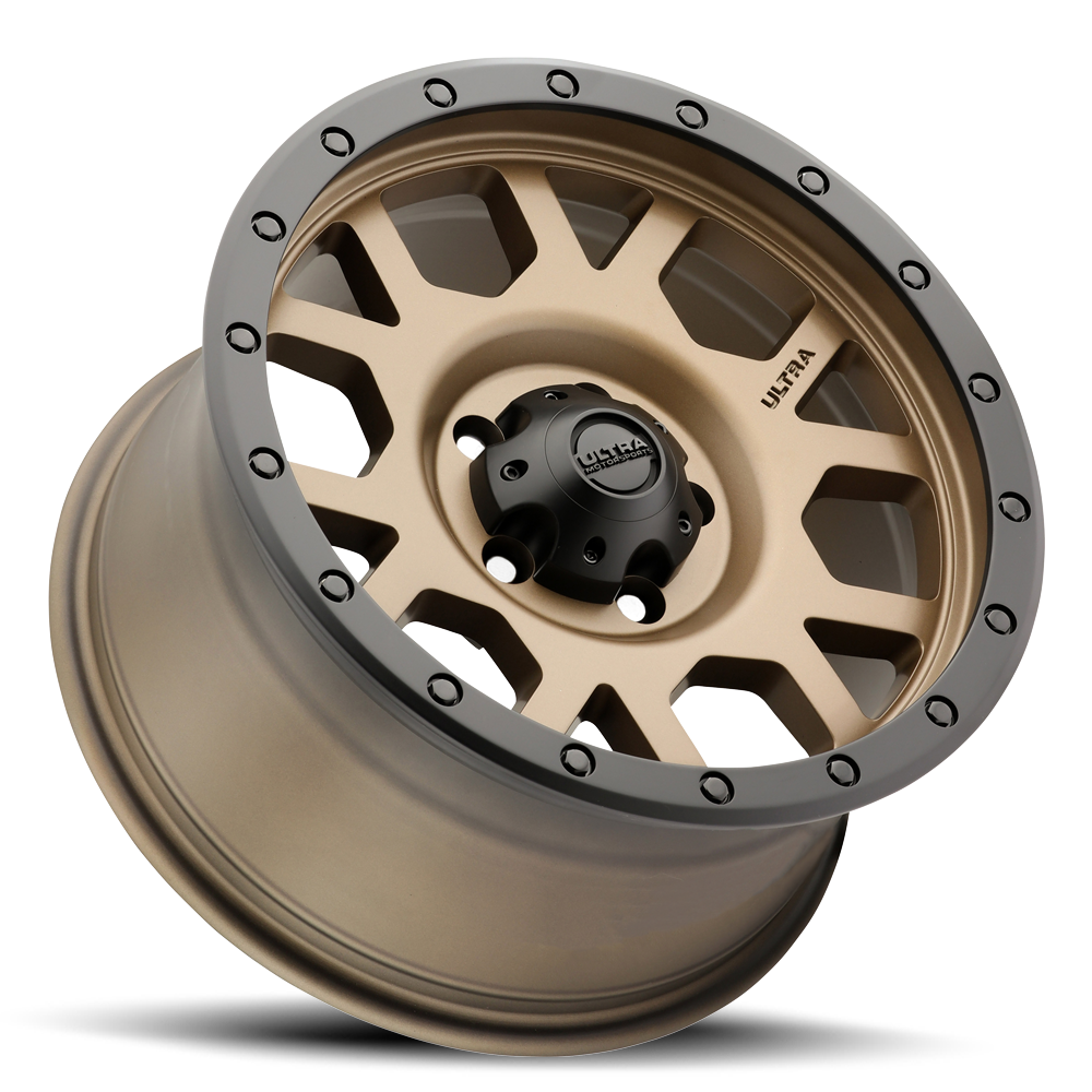 17x9 Ultra 113BZ The Boss Bronze Wheel 5x5 (1mm)