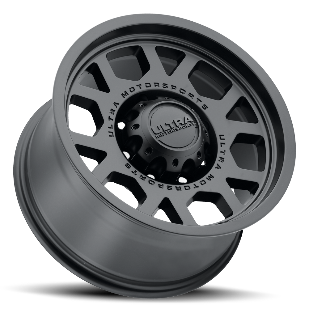 18x9 Ultra 114SB The Chief Satin Black Wheel 8x6.5 (12mm)