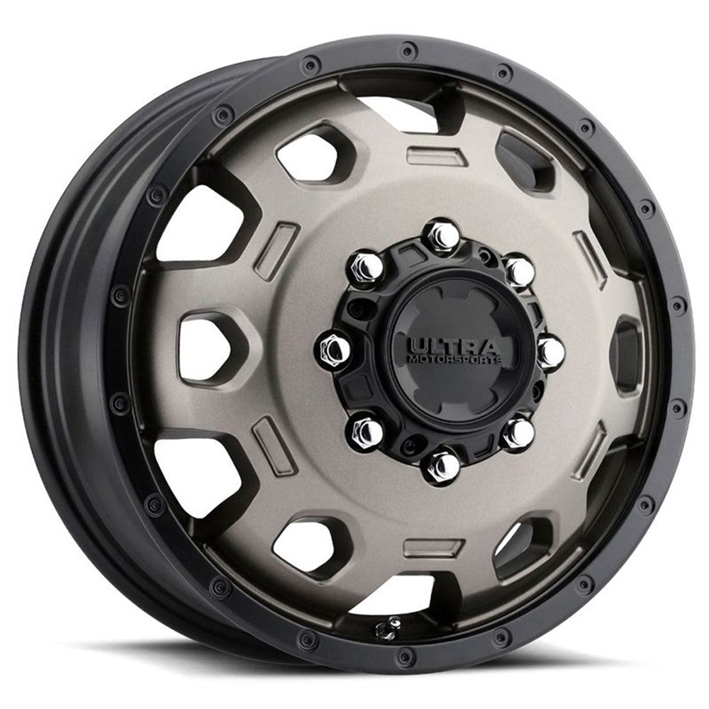 17x6.5 Ultra 017FBZ Warlock Dually Bronze Wheel 8x6.5 (129mm)