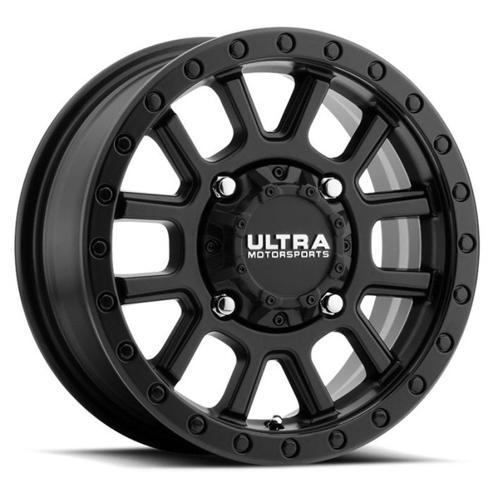 15x10 Ultra 107SB UTV Street Satin Black Wheel 4x110 (-19mm)