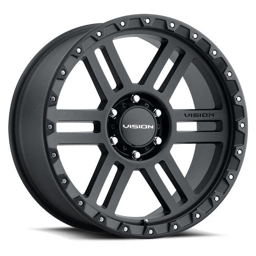 20x9 Vision Off-Road 354 Manx 2 Satin Black Wheel 8x170 (12mm)