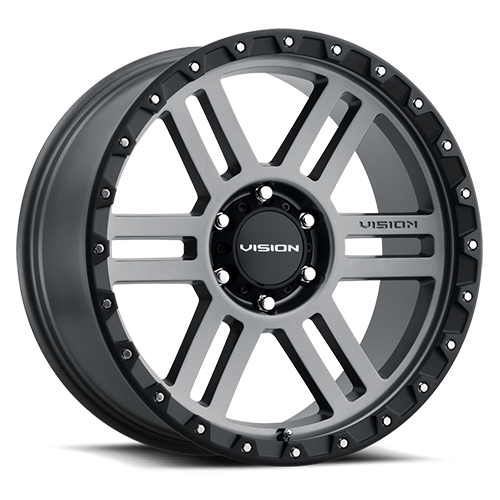 17x9 Vision 354 Manx 2 Satin Grey Wheel 5x150 (12mm)