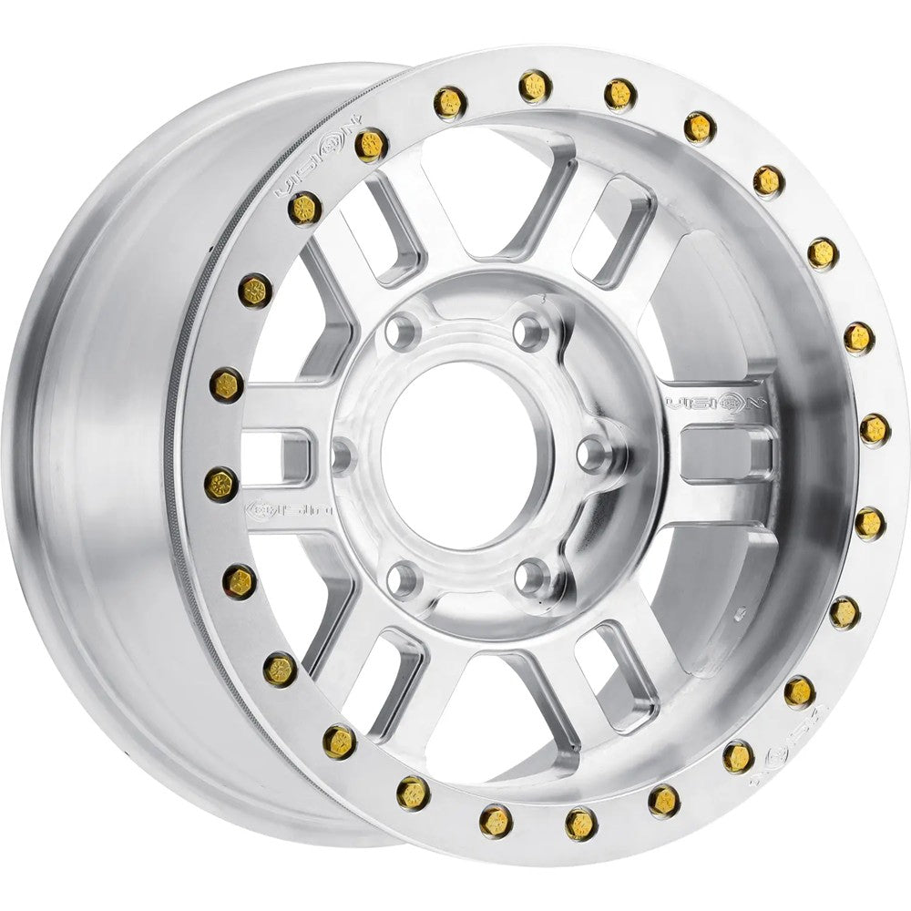 17x9.5 Vision 398 Manx Competition Machined FORGED BEADLOCK Wheel 6x5.5 (26mm)