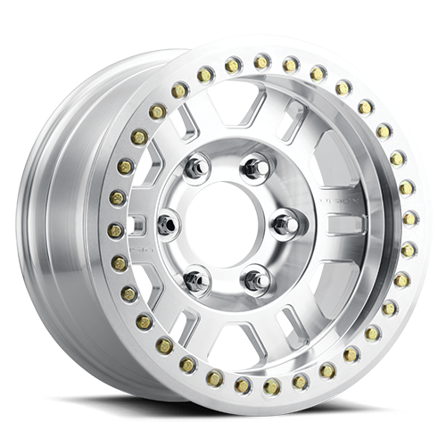 17x8.5 Vision 398 Manx Competition BEADLOCK Machined Wheel 6x5.5 (-15mm)
