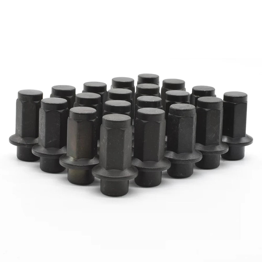 Vision 14x1.5 Matte Black Lug Nuts (Fits Vision 181 Hauler Fronts)