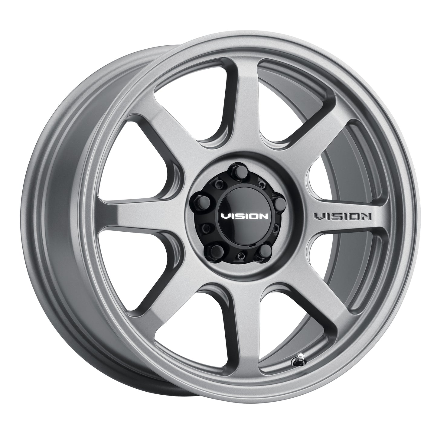 17x9 Vision 351 Flow Satin Grey Wheel 5x5.5 (20mm)