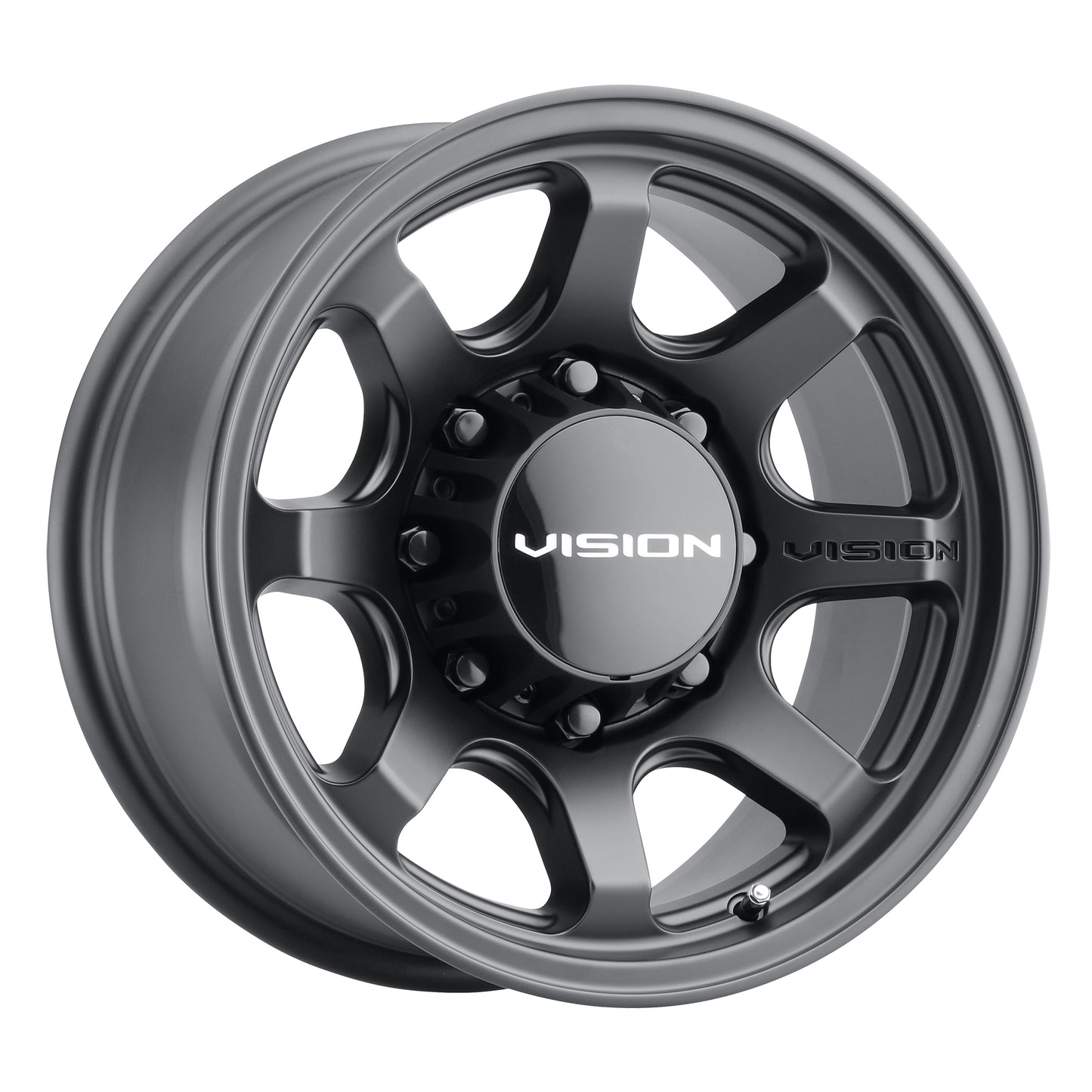 17x9 Vision 351 Flow Satin Black Wheel 8x170 (0mm)