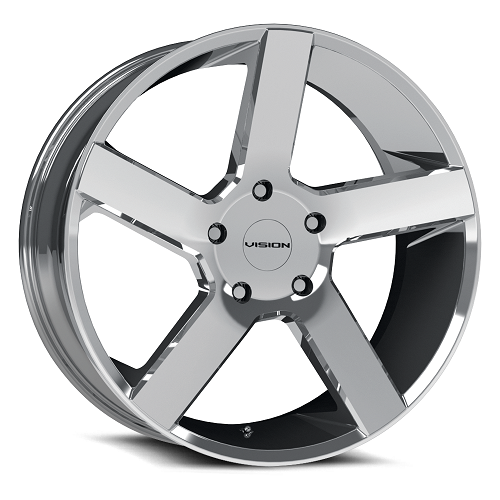 24x9.5 Vision 472 Switchback Chrome Wheel 6x5.5 (30mm)