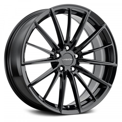 16x7.5 Vision 473 Axis Gloss Black Wheel 5x4.5 (34mm)