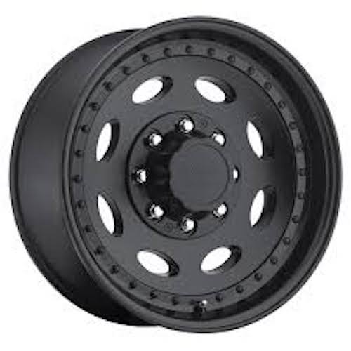 19.5x7.5 Vision HD 81 Heavy Hauler Matte Black Wheel 8x6.5 (0mm)