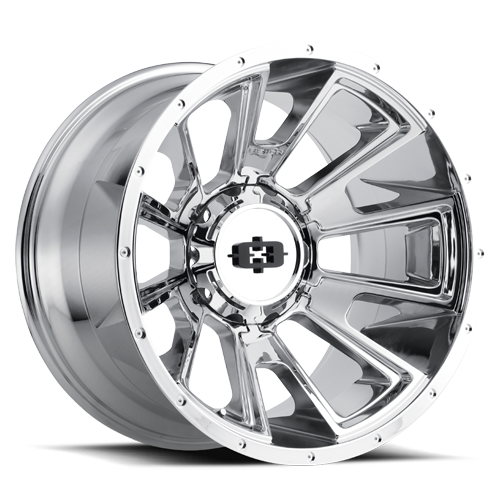 20x9 Vision 391 Rebel Chrome Wheel 6x135/6x5.5 (-12mm)