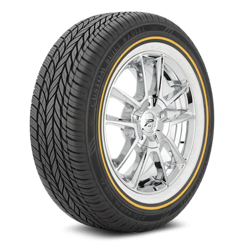 235/70R15 Vogue Custom Built Radial Gold Stripe Tire