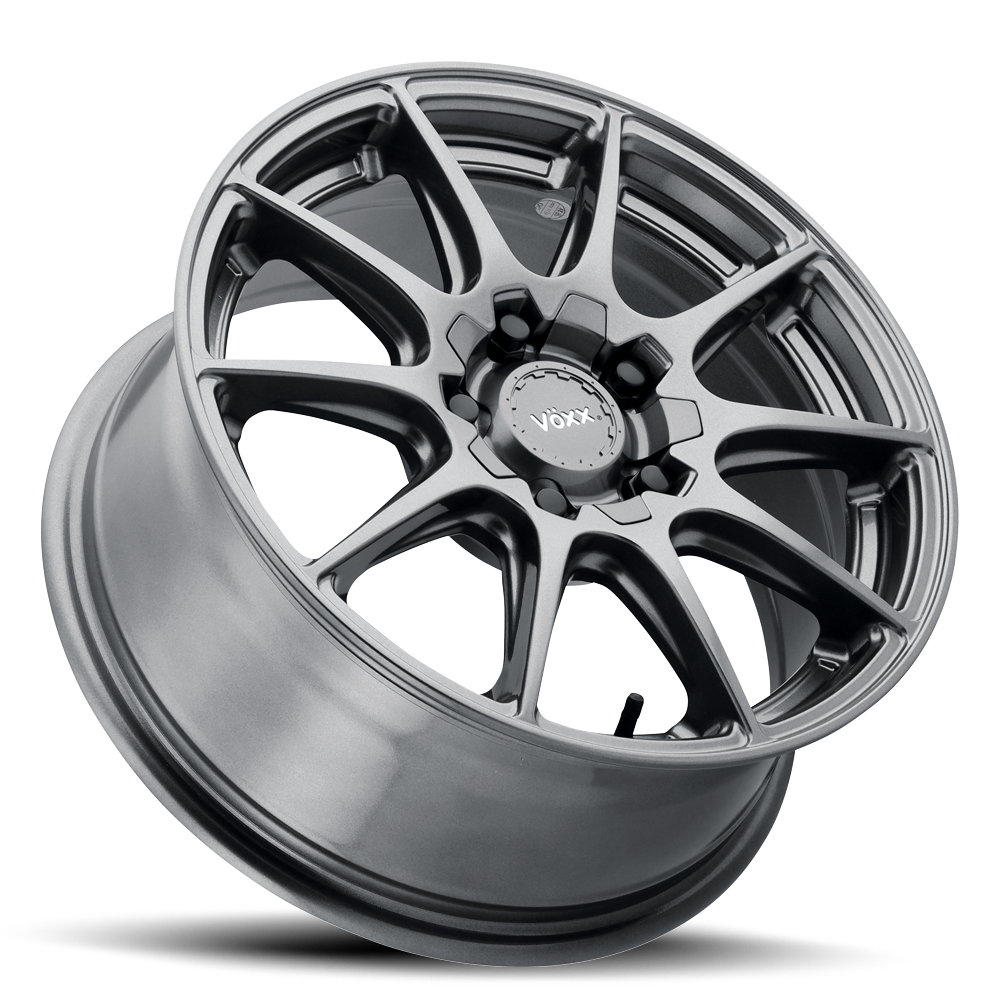 17x7.5 Voxx Cotto Gunmetal Wheel 5x100/5x4.5 (40mm)