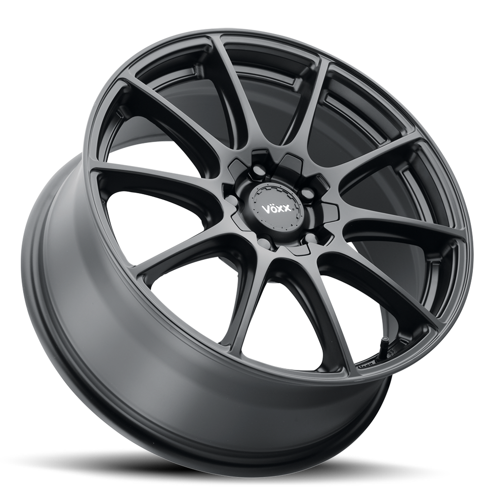 16x7 Voxx Cotto Matte Black Wheel 5x4.25/5x4.5 (40mm)