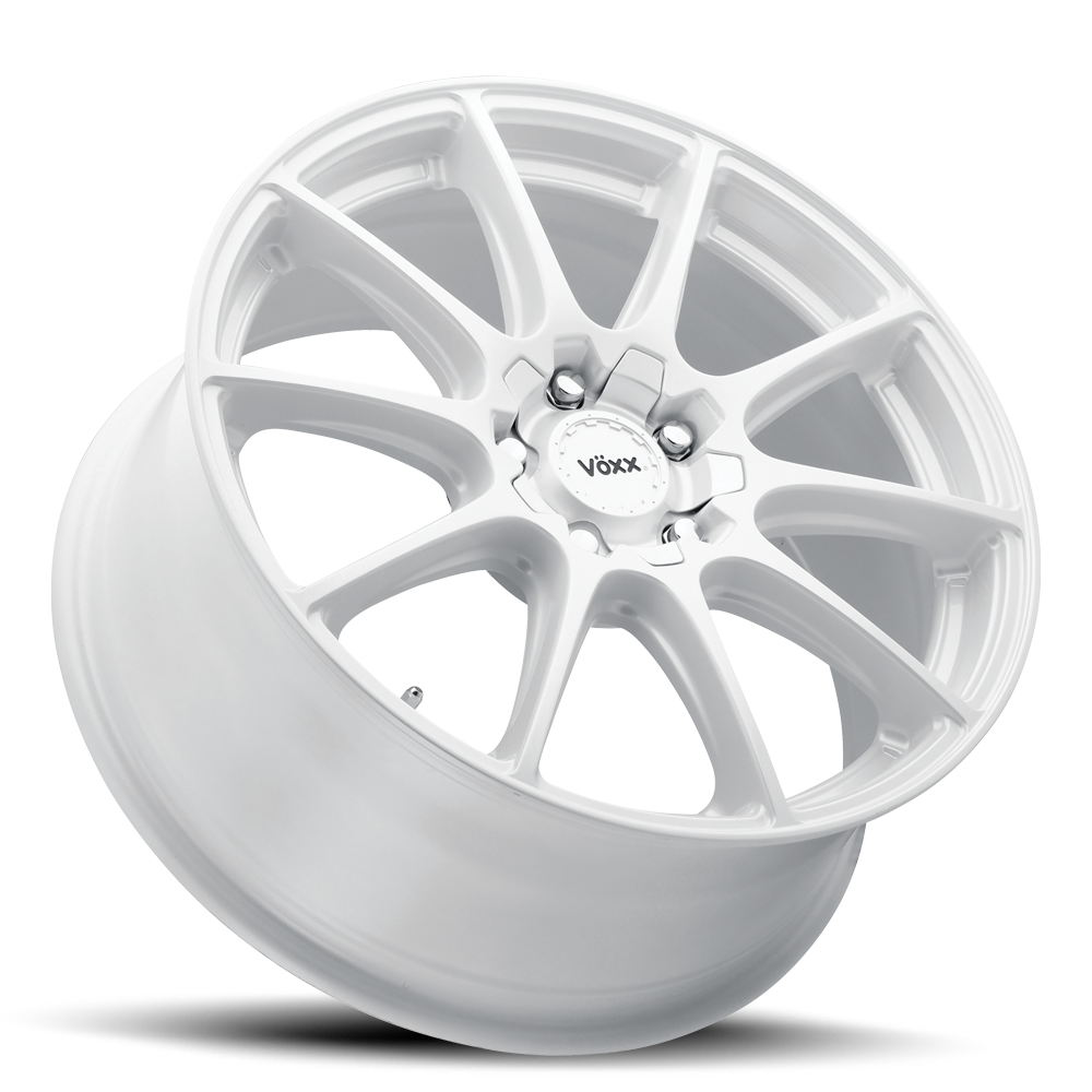 18x8 Voxx Cotto White Wheel 5x4.25/5x4.5 (40mm)
