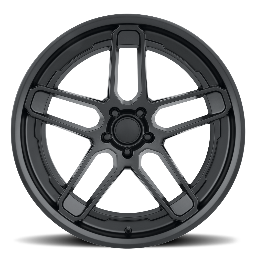 20x9 Voxx Replica D17 Matte Black Wheel 5x115 (20mm)