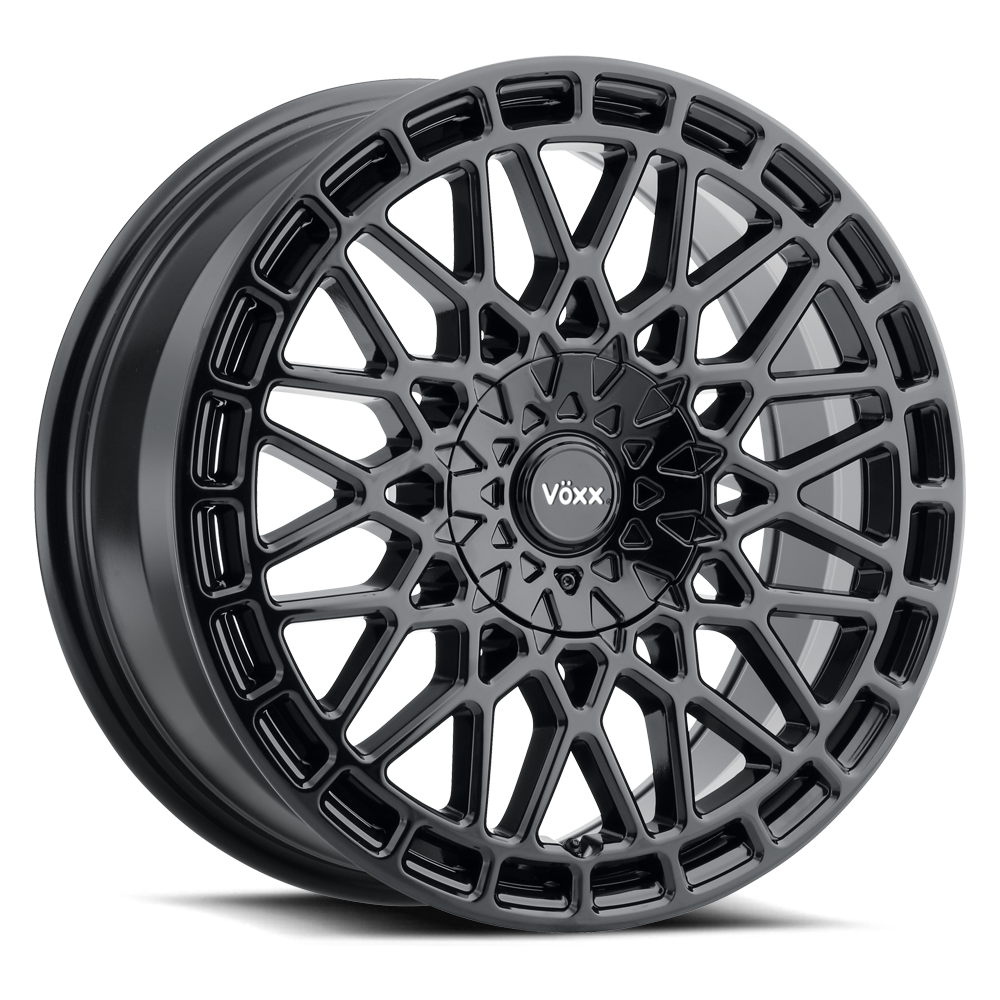 18x8 Voxx Enzo Gloss Black Wheel 5x112/5x120 (45mm)