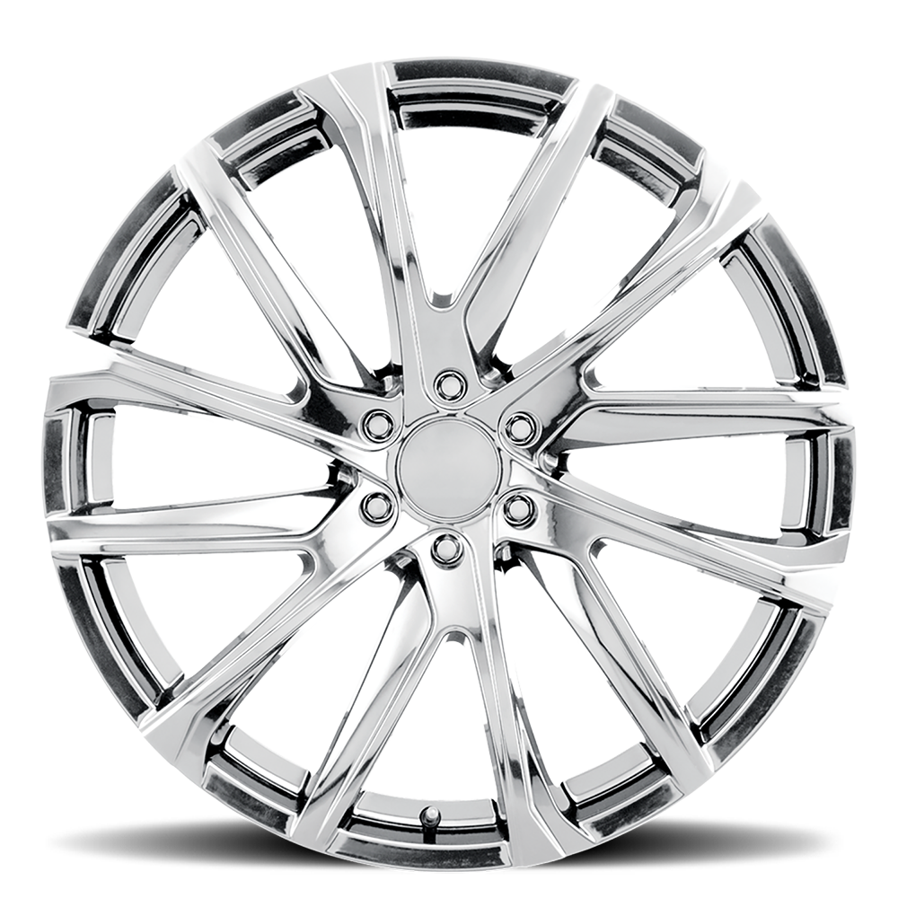 24x10 Voxx Replica SSX Chrome Wheel 6x5.5 (30mm)