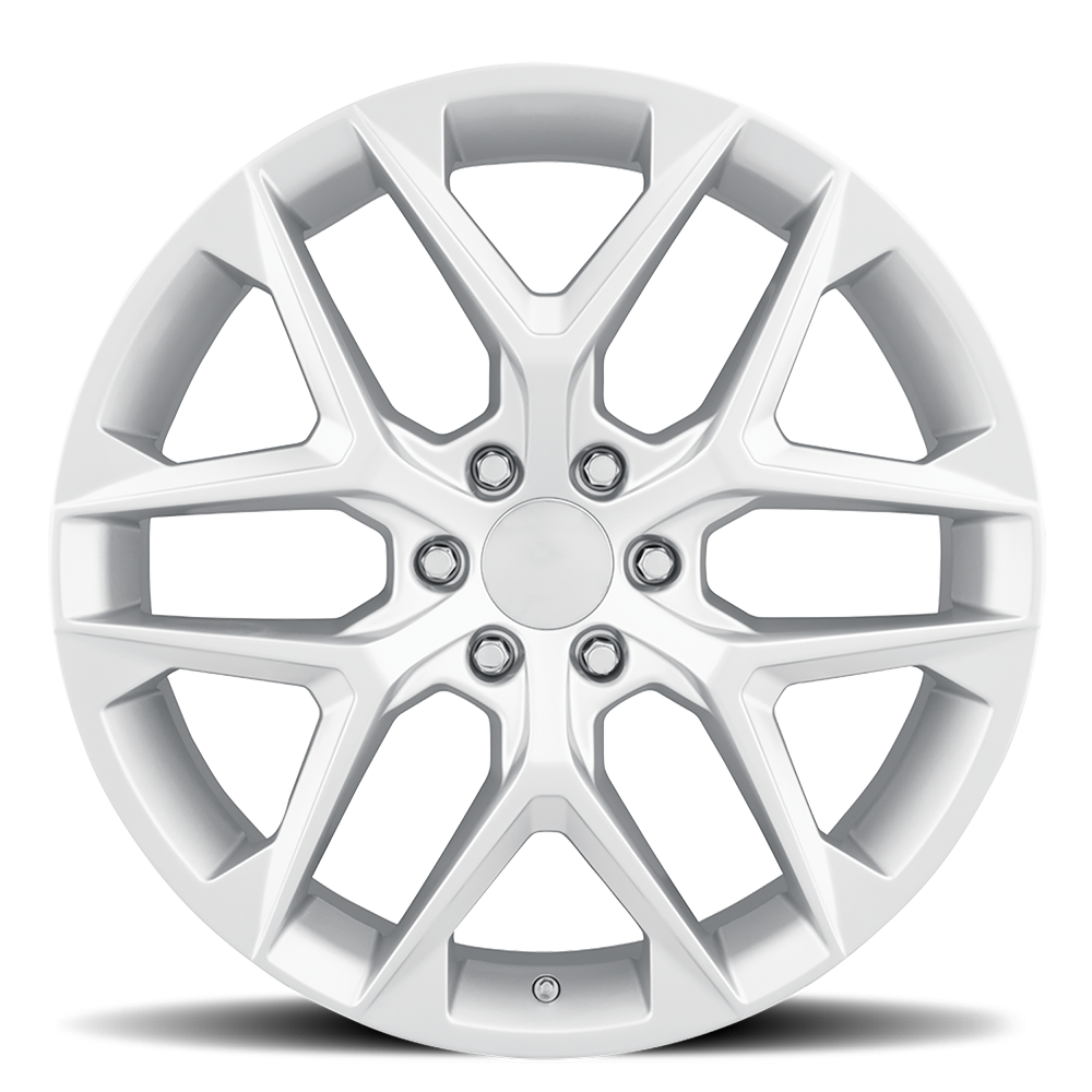 22x9 Voxx Replica SSW Silver Wheel 6x5.5 (31mm)