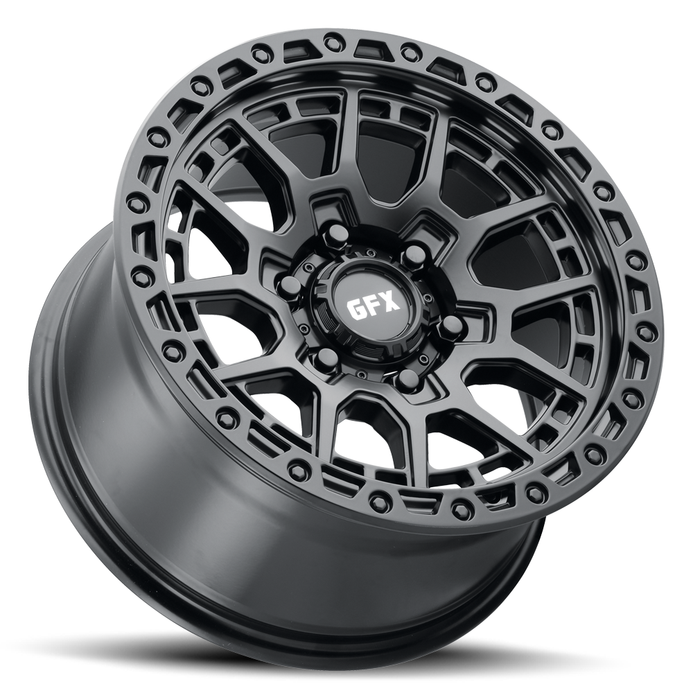 20x9 G-FX TR25 Matte Black Wheel 6x5.5 (12mm)
