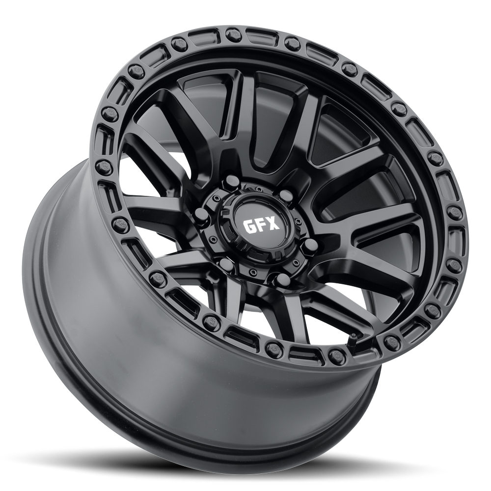 17x9 G-FX TR26 Matte Black Wheel 6x5.5 (0mm)