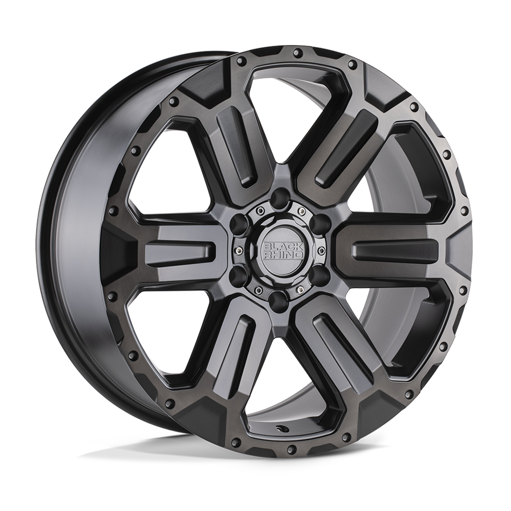 20x9 Black Rhino WANAKA MATTE GUN MTL W/ GUN MTL TINT Wheel 6x5.5 (12mm)